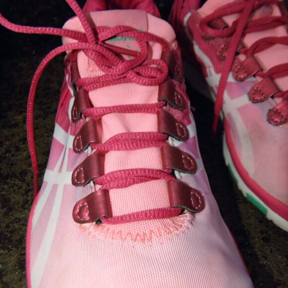 Asics gel fit sana, lightweight, pink, size 8 in almost like new cond. - Picture 13 of 14